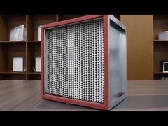 De alta temperatura Profundo-plissados a resistência térmica para o quarto desinfetado, equipamento do forno