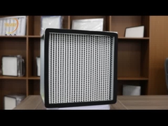 Filtro profundo galvanizado feito sob encomenda da sala de operações HEPA do filtro H13 H14 do plissado HEPA da eficiência elevada do quadro