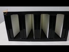 Quadro plástico do ABS filtro do banco de 0,5 mícrons V para o sistema da ATAC