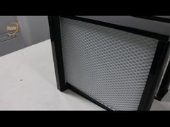 Quadro plástico do ABS filtro do banco de 0,5 mícrons V para o sistema da ATAC