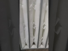 Filtro de ar de bolsa com armação de alumínio Fácil instalação