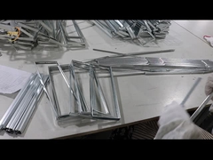 Filtro de ar de bolso de fibra sintética de eficiência média