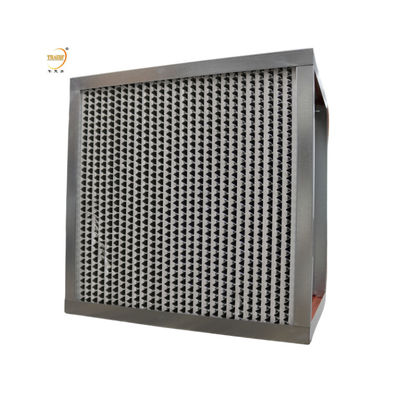 qualidade  High Temperature Resistant Air Filter Metal Mesh Metal Frame HEPA Filter fábrica