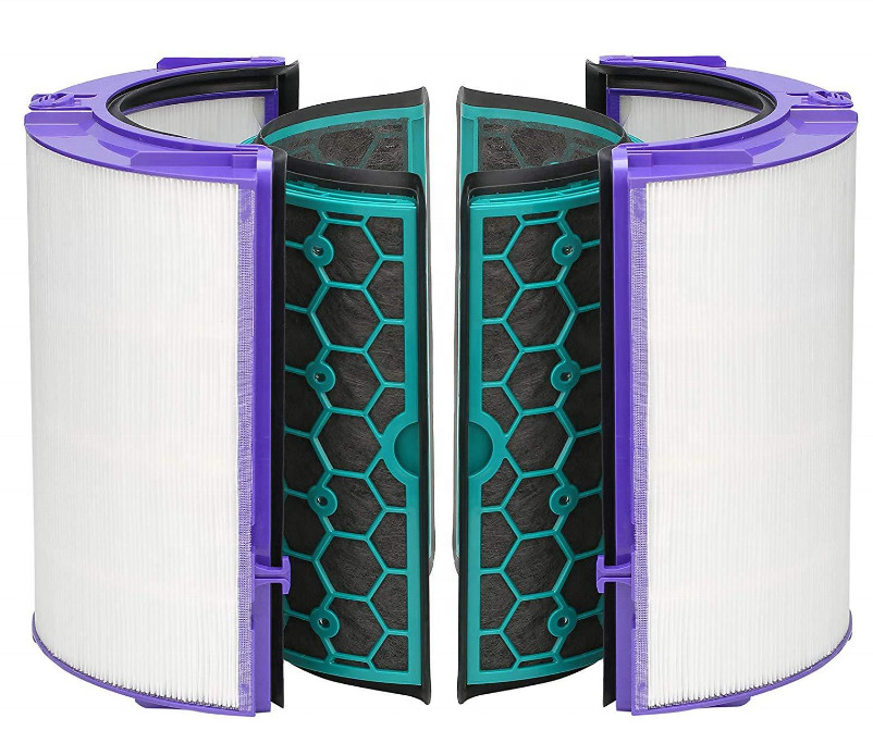 Substituição plástica multifuncional do filtro de Dyson HP04 TP04 do quadro