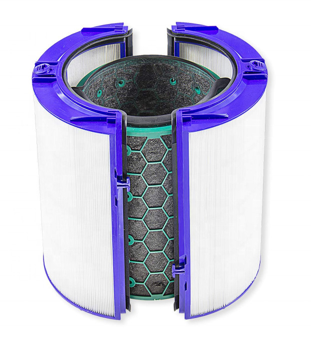 Substituição plástica multifuncional do filtro de Dyson HP04 TP04 do quadro