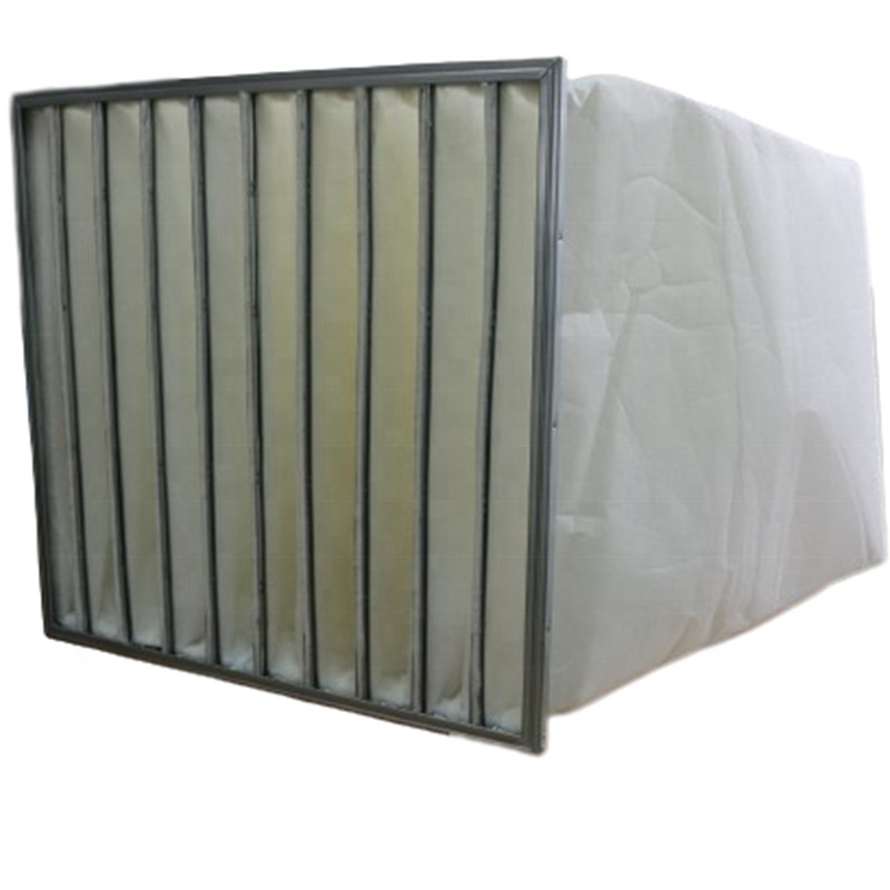 ODM do OEM dos filtros de saco do condicionamento de ar do painel da fibra de vidro de 1 mícron
