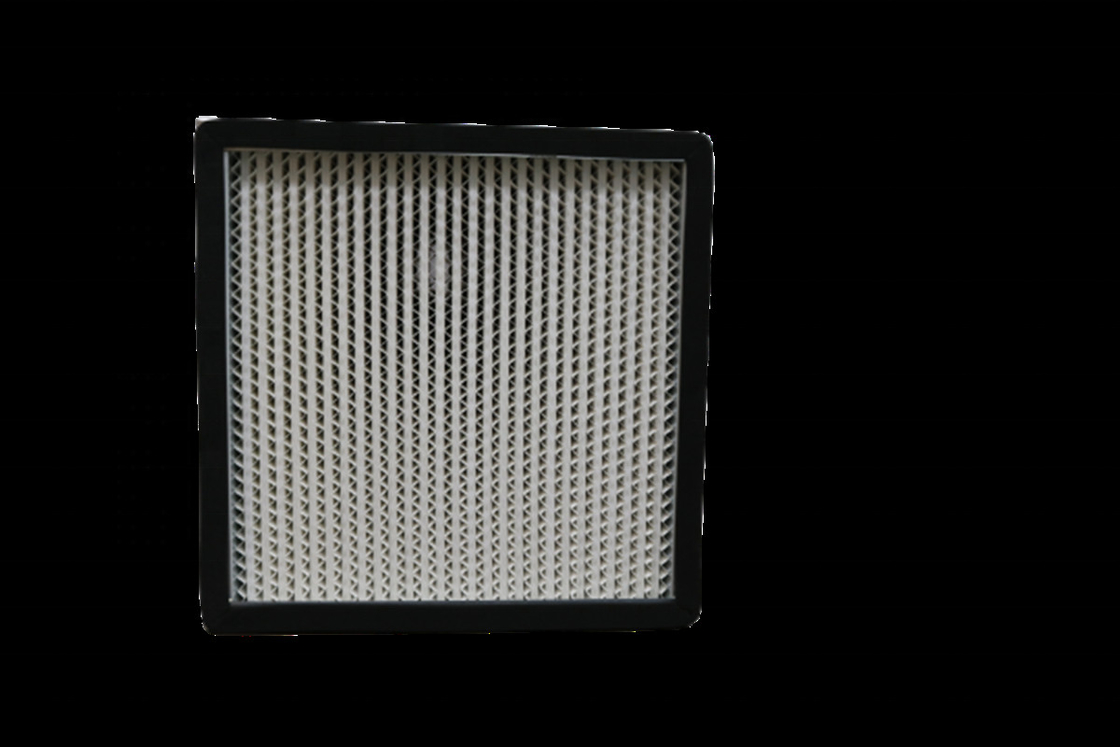 O plissado profundo de vidro HEPA da fibra filtra o filtro de ar plissado do painel com separação da folha de alumínio