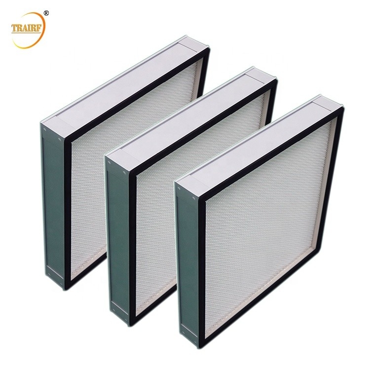 Fluxo laminar Hood Filter 220Pa da fibra de vidro do filtro de ar de H13 HEPA
