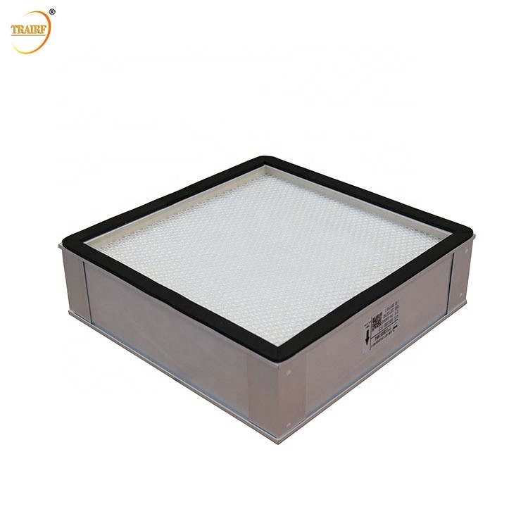 meios de Hood Filter With Glass Fiber do fluxo do filtro de ar de 0.3um 24x24 HEPA