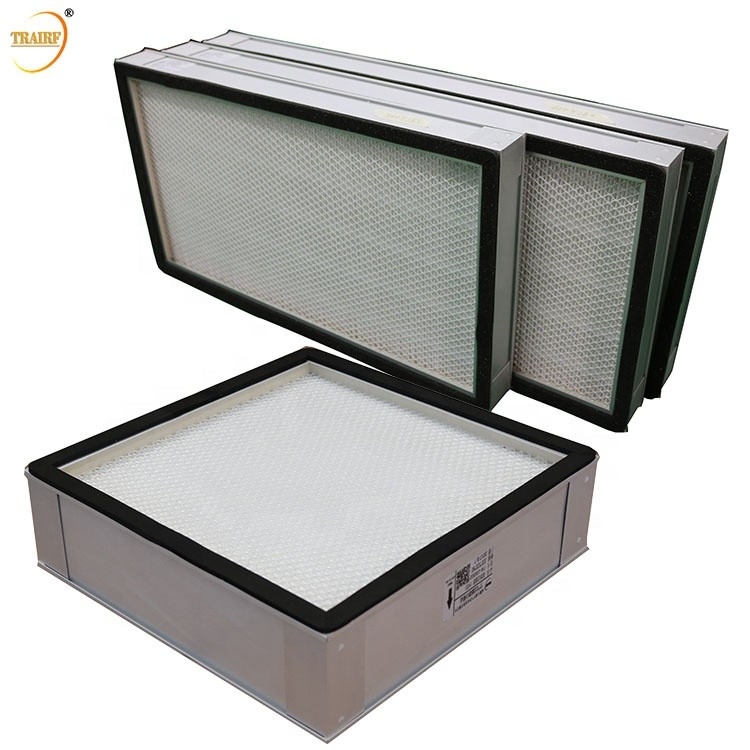 meios de Hood Filter With Glass Fiber do fluxo do filtro de ar de 0.3um 24x24 HEPA