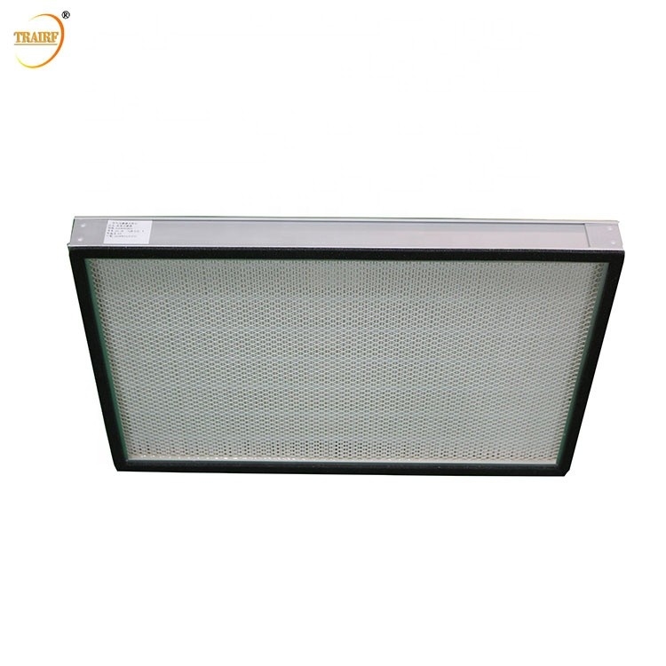 meios de Hood Filter With Glass Fiber do fluxo do filtro de ar de 0.3um 24x24 HEPA