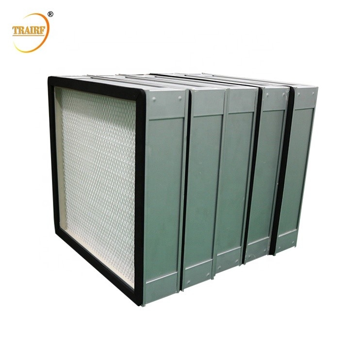 Filtro Filtro Aire Hepa 24x24x12 de H14 Hepa para o laboratório