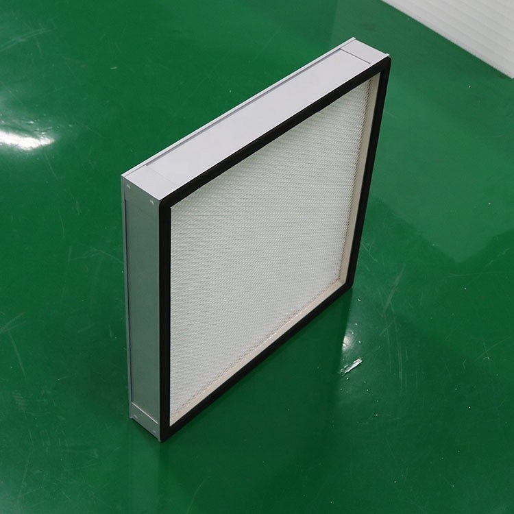 Filtro de ar dos meios HEPA da fibra de vidro do filtro do fã de H14 FFU para o laboratório