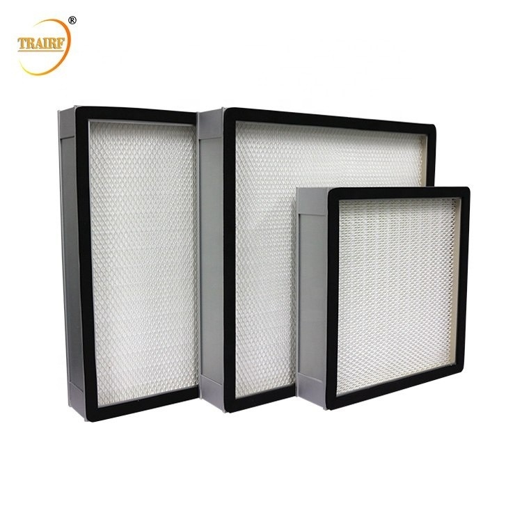 U15U17 filtros do quarto desinfetado HEPA para o fluxo de ar laminar 610*610*50mm