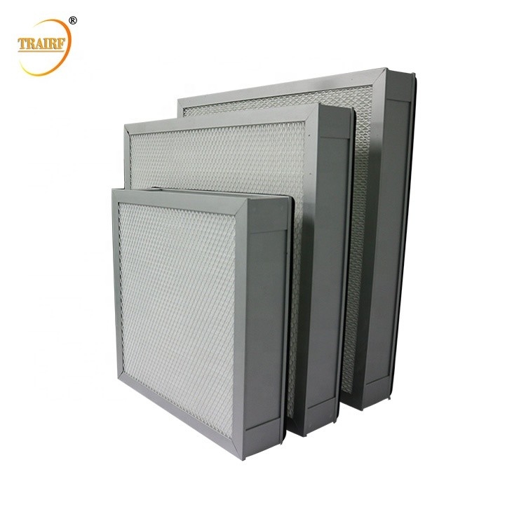 U15U17 filtros do quarto desinfetado HEPA para o fluxo de ar laminar 610*610*50mm