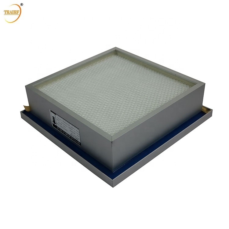 Selo farmacêutico Mini Pleated Hepa Filter H13 H14 do gel EN1882