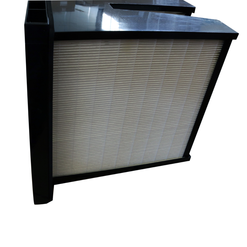 Filtro de ar de Merv 14 do papel da fibra de vidro do filtro 24x12x12 do banco de Mini Pleat V micro