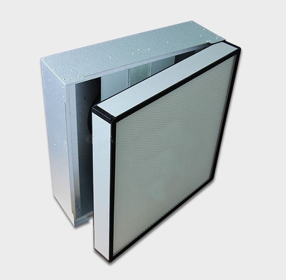 99,99% unidade 110V/220V de Hood Fan Filter Unit FFU do fluxo 0.3u laminar
