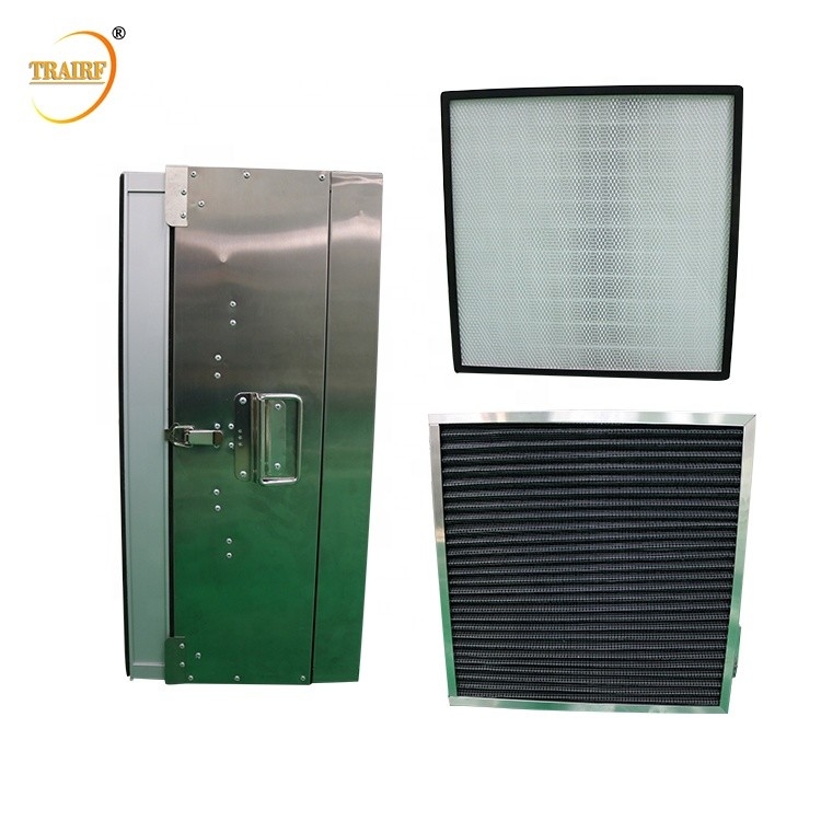 304 filtro de aço inoxidável FFU do quadro HEPA para o armário da seguridade biológica