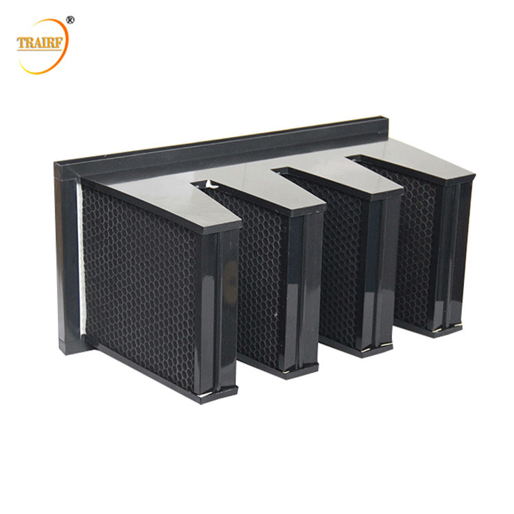Do banco plástico do quadro F7 V do ABS filtro compacto do carbono com capacidade alta da adsorção