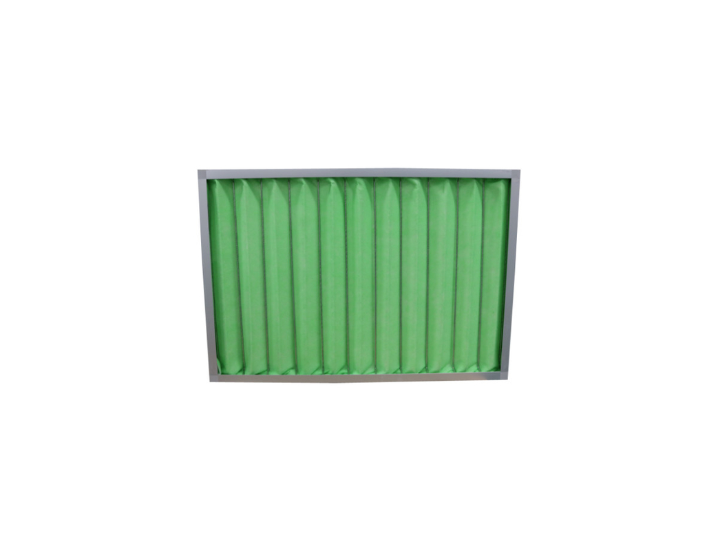 O quadro G4 da liga de alumínio plissou o filtro de ar da ATAC para o sistema de ventilação