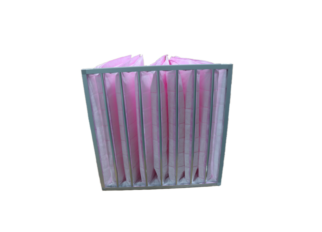 O saco do filtro do ar secundário filtra AHU 85% para o sistema de ventilação da indústria
