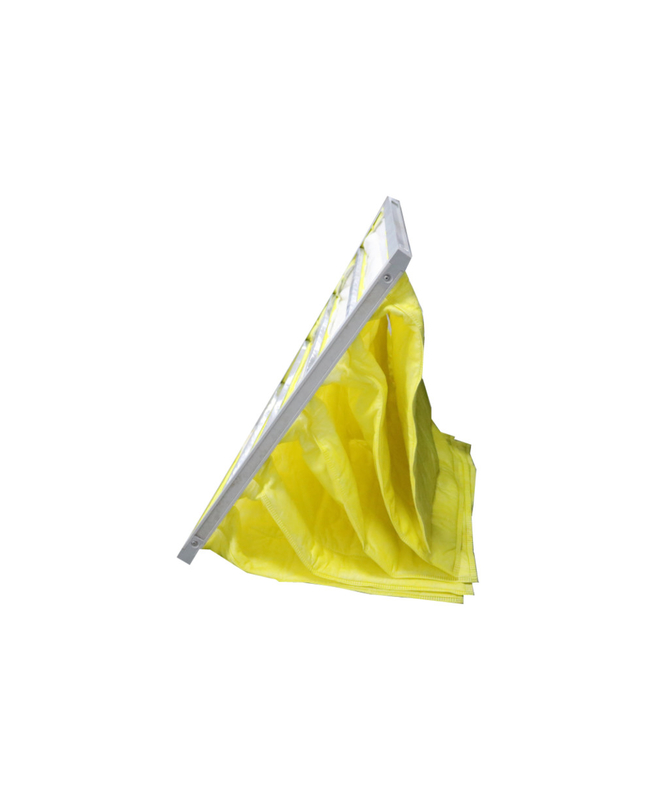 Filtro de ar 0.5um da fibra de vidro do filtro de saco do condicionamento de ar F9