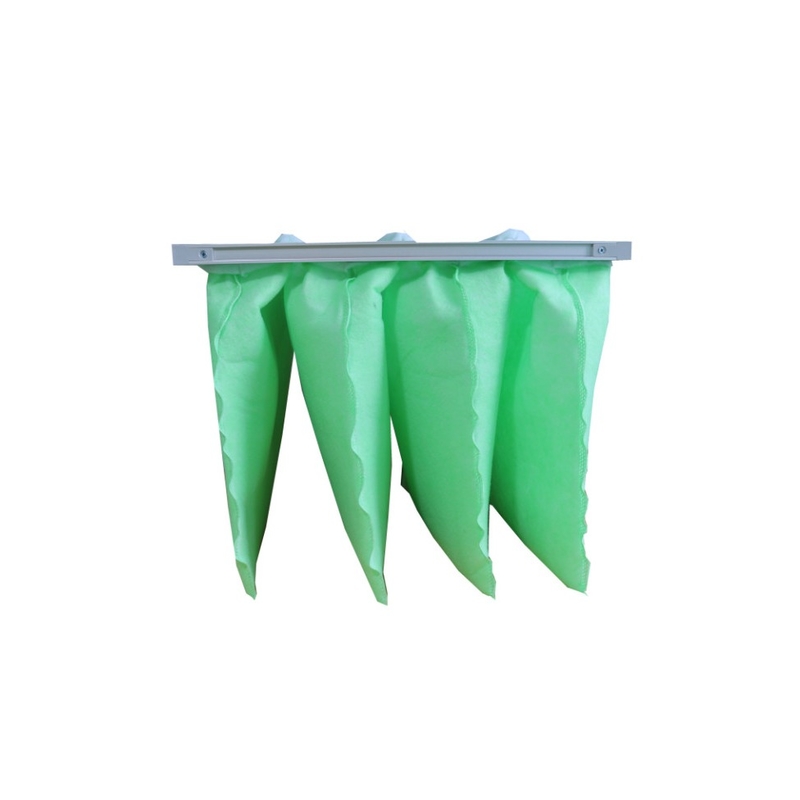 Uma mais baixa resistência 4 bolsos pulveriza os filtros de ar de revestimento 65Pa do bolso