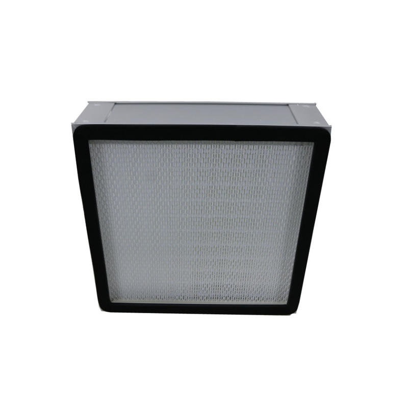 filtro de ar profundo do plissado H13 H14 HEPA da eficiência elevada de 320*320*90mm para o sistema de ventilação