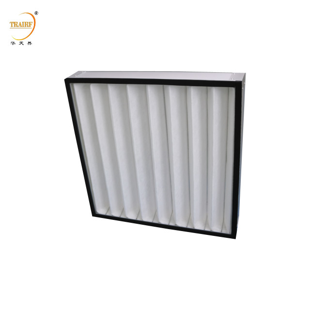 Fornecimento de fábrica Filtro de eficiência primária Filtro de painel plissado para sala limpa