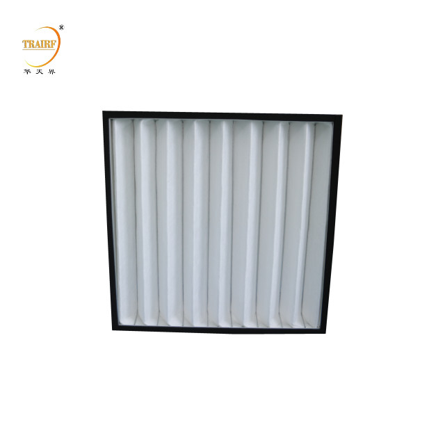 Fornecimento de fábrica Filtro de eficiência primária Filtro de painel plissado para sala limpa
