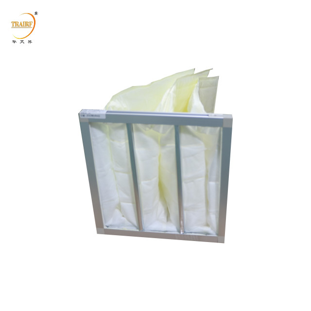 Filtro de ar de bolso de meios industriais para filtro de sacos Ahu