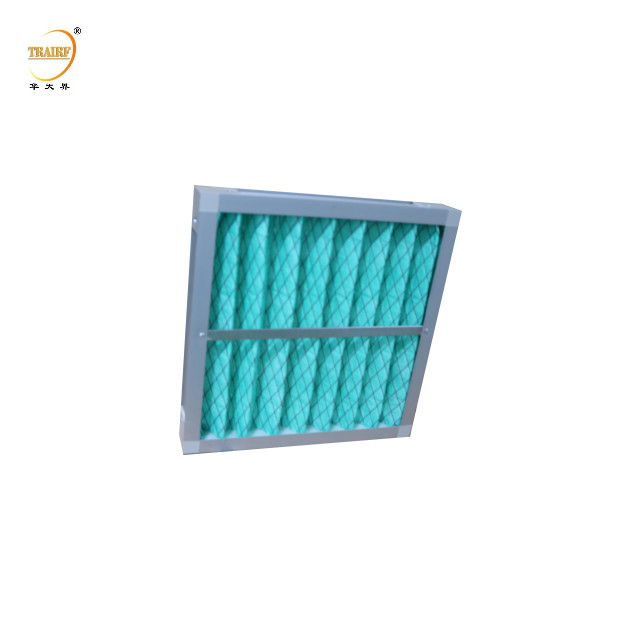 Filtro de ar condicionado secundário com armação de alumínio Filtro de ar para sistema de ventilação industrial