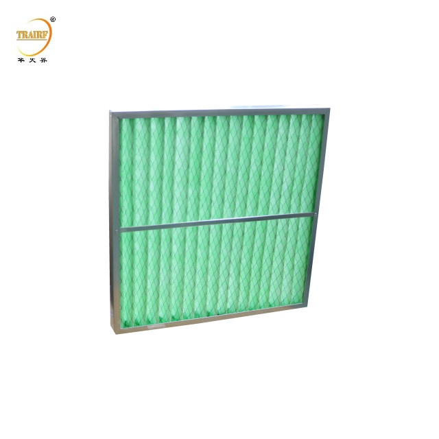 Quadro de alumínio Eficiência primária G4 Filtro de poeira grosseira Filtro pré-lavável