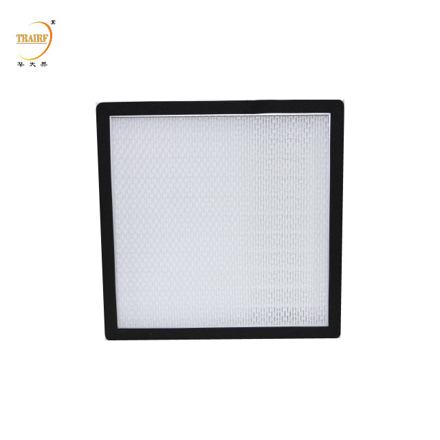 Quadro de liga de alumínio H13 H14 Mini-Pleat Hepa Filtro de ar de alta eficiência