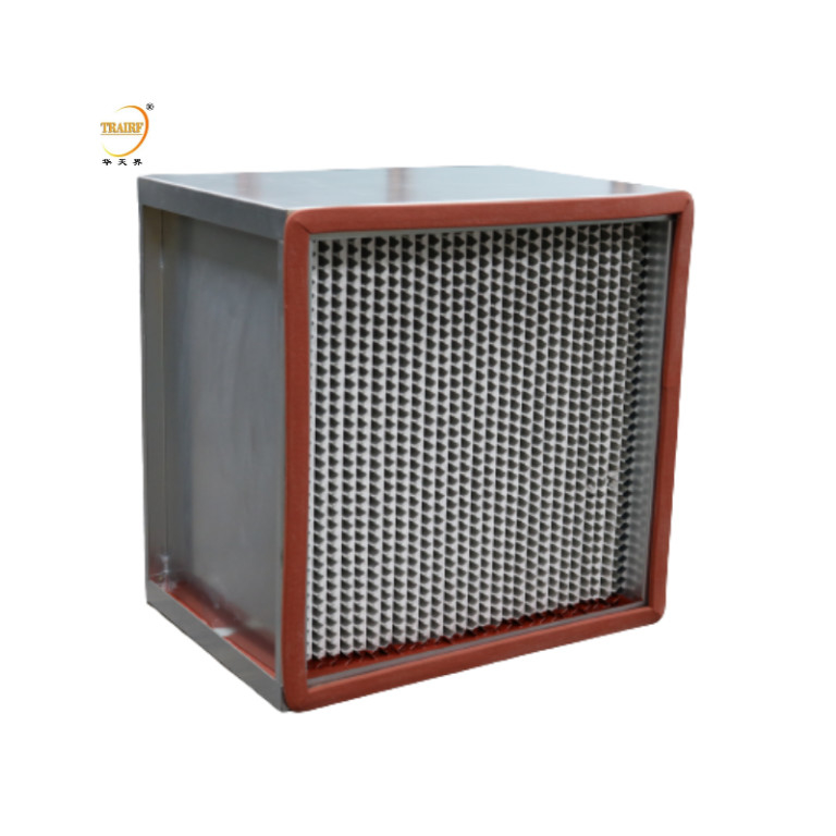 Filtros Hepa de Alta Temperatura Filtro de Ar H14 Com Filtro Hepa Para Sala Limpa