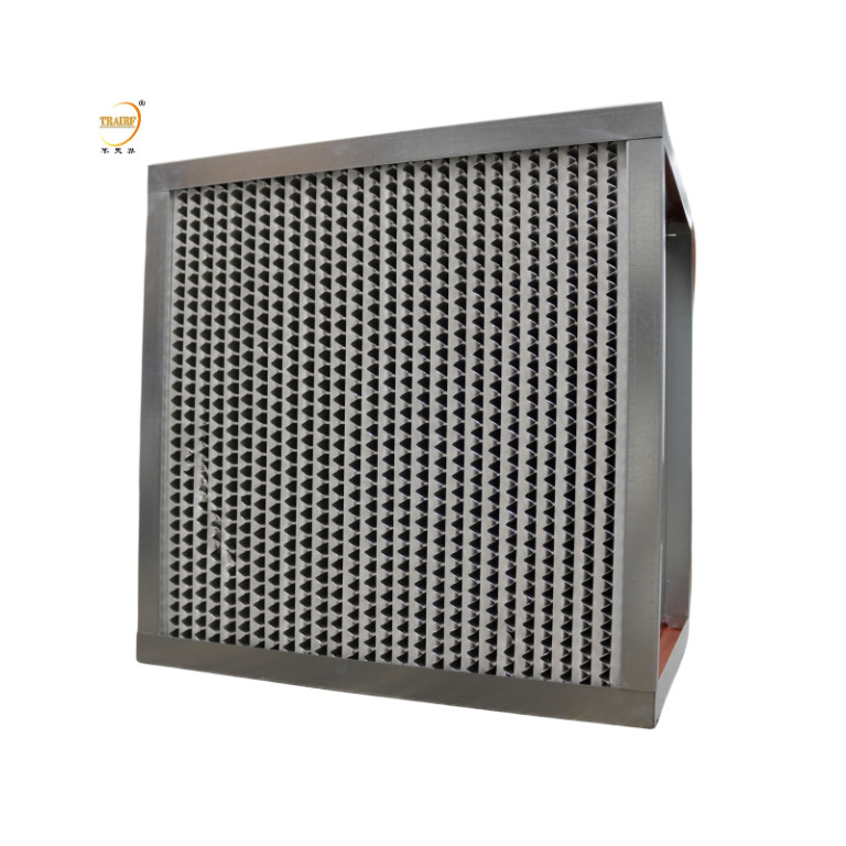 Filtros Hepa de Alta Temperatura Filtro de Ar H14 Com Filtro Hepa Para Sala Limpa