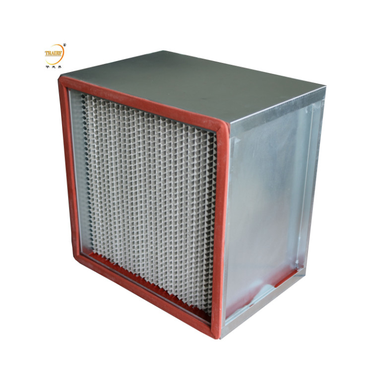 Filtro de ar resistente a altas temperaturas Filtro HEPA de malha metálica