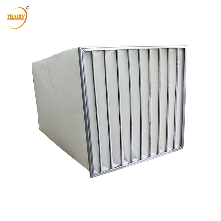 Filtro de saco médio de bolso personalizado para HVAC, AHU, sala limpa G4