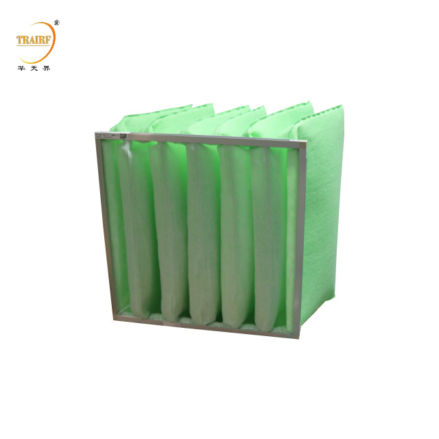 Verde Branco Azul Branco F6 Medios pré-filtros de algodão Medios filtros de ar