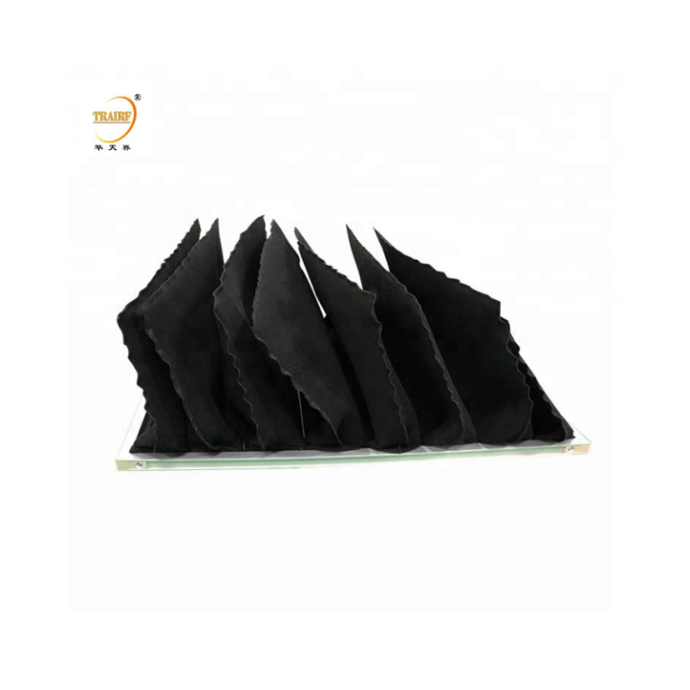 Filtro de ar condicionado de sacos de carbono ativado Filtro de malha