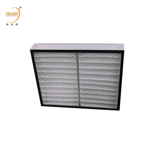 Prefiltro de malha de ondas lavável para sala limpa
