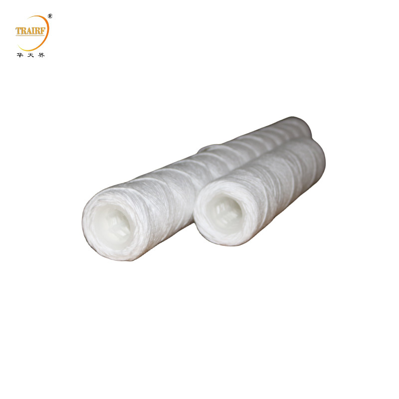 Cartucho de filtro para feridas de algodão Cartucho de filtro de água