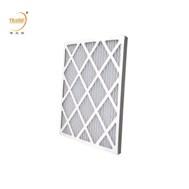 Quadro de cartão Merv Plissado Forno HVAC AC Prefiltro de ar personalizado Lava-se