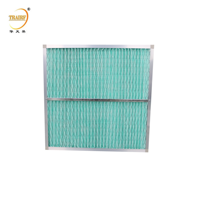 Quadro de alumínio Eficiência primária G4 Filtro de poeira grosseira Pré-filtro lavável