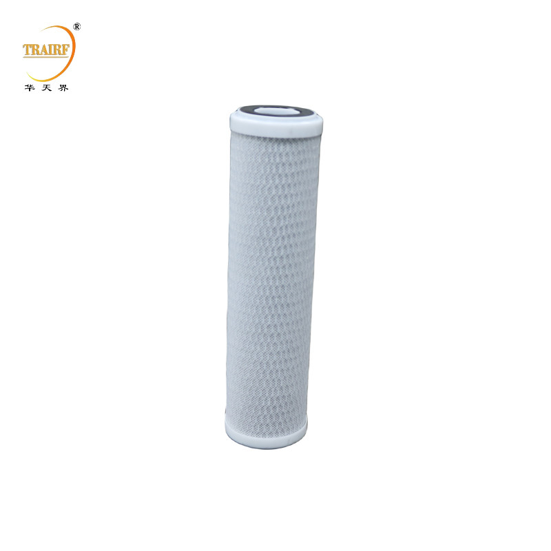Cartucho de filtro de carbono ativado de alto desempenho para indústria alimentar / filtro de água RO