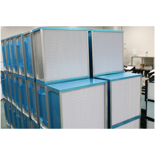 Equipamento de limpeza de materiais industriais HEPA H13 H14 Filtro de ar de quarto