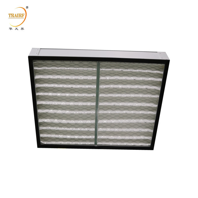 Prefiltro de malha de ondas lavável para ar condicionado de sala limpa