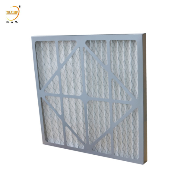 G3 G4 Prefiltro HVAC Merv 8/11/13/14 Quadro de papel Filtro de ar plissado para sistema de ar condicionado